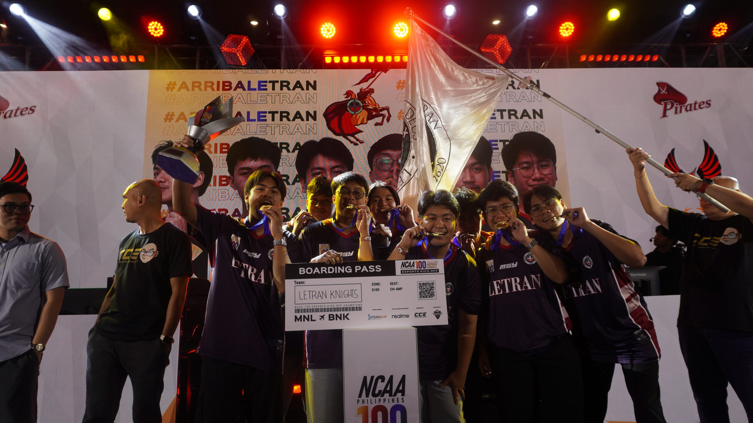 LETRAN KNIGHTS CROWNED AS FIRST-EVER NCAA ESPORTS ML:BB CHAMPIONS