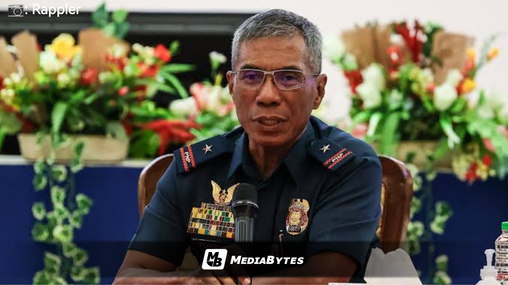 PNP CHIEF TORRE OUSTED AFTER JUST THREE MONTHS IN POWER