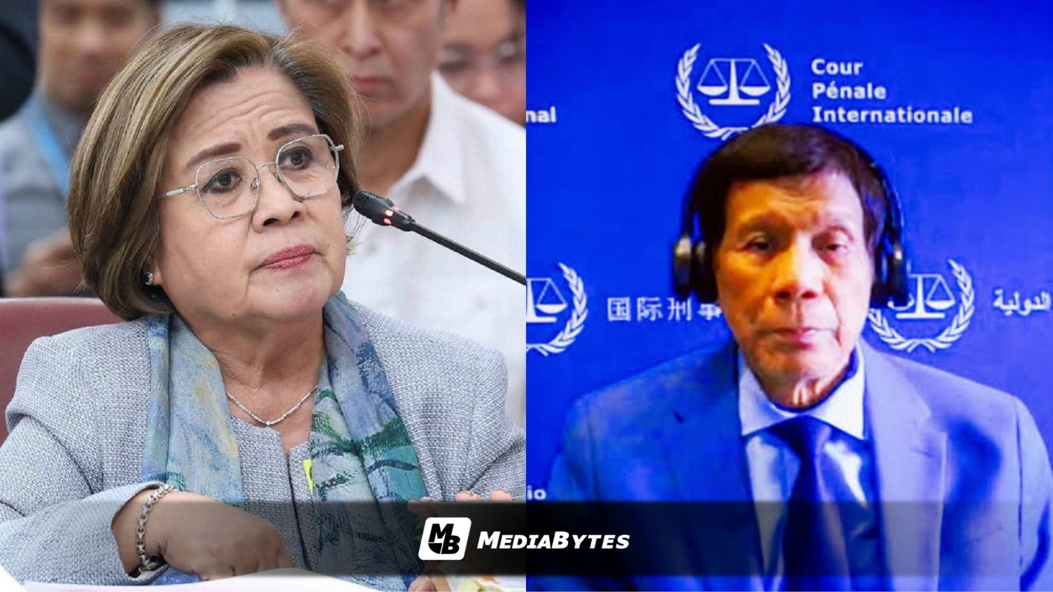 DE LIMA HAILS ICC’S REJECTION OF DUTERTE’S INTERIM RELEASE BID