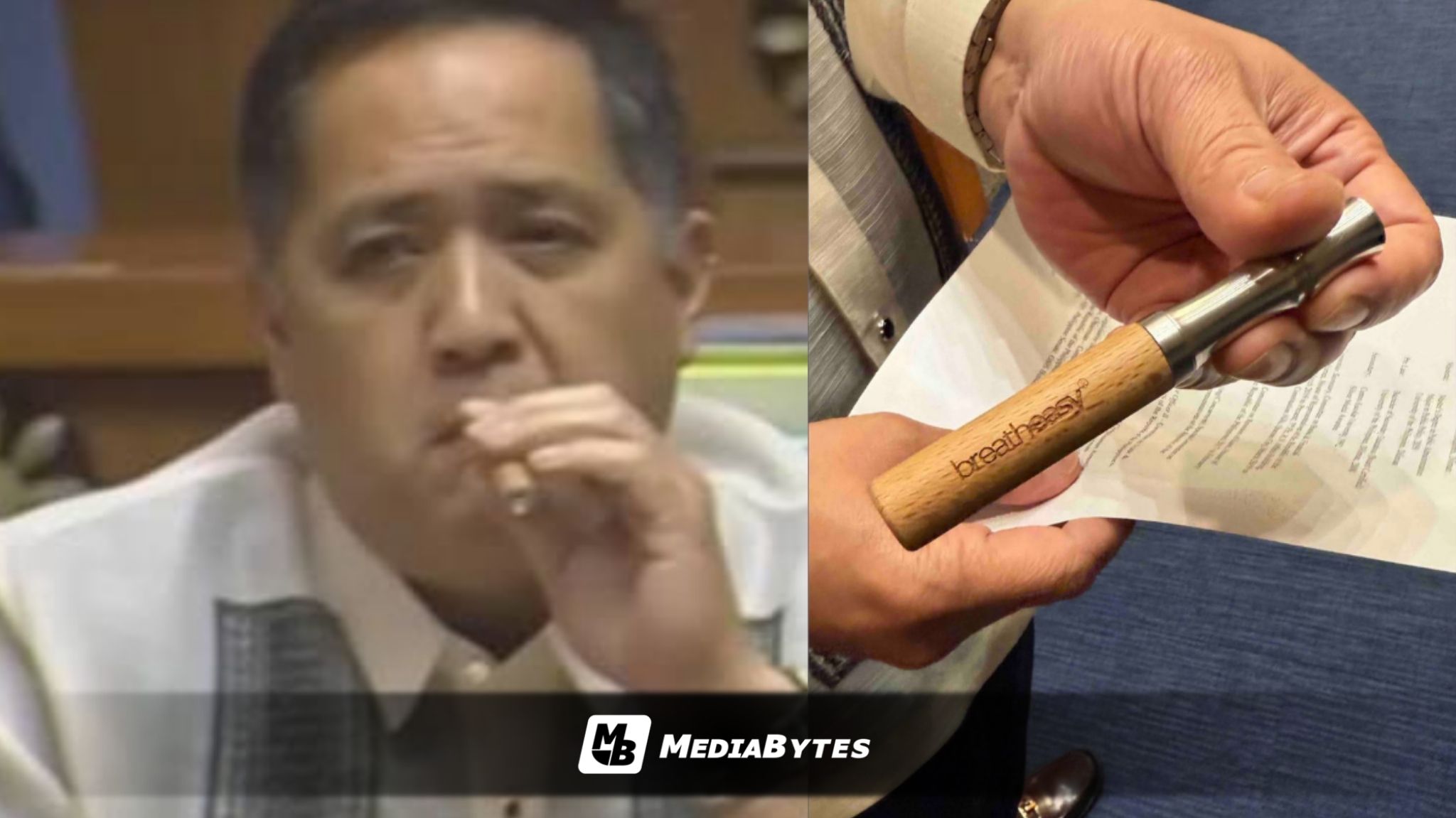 SUNTAY CLARIFIES: “IT WASN’T A VAPE, IT’S A BREATHEASY”