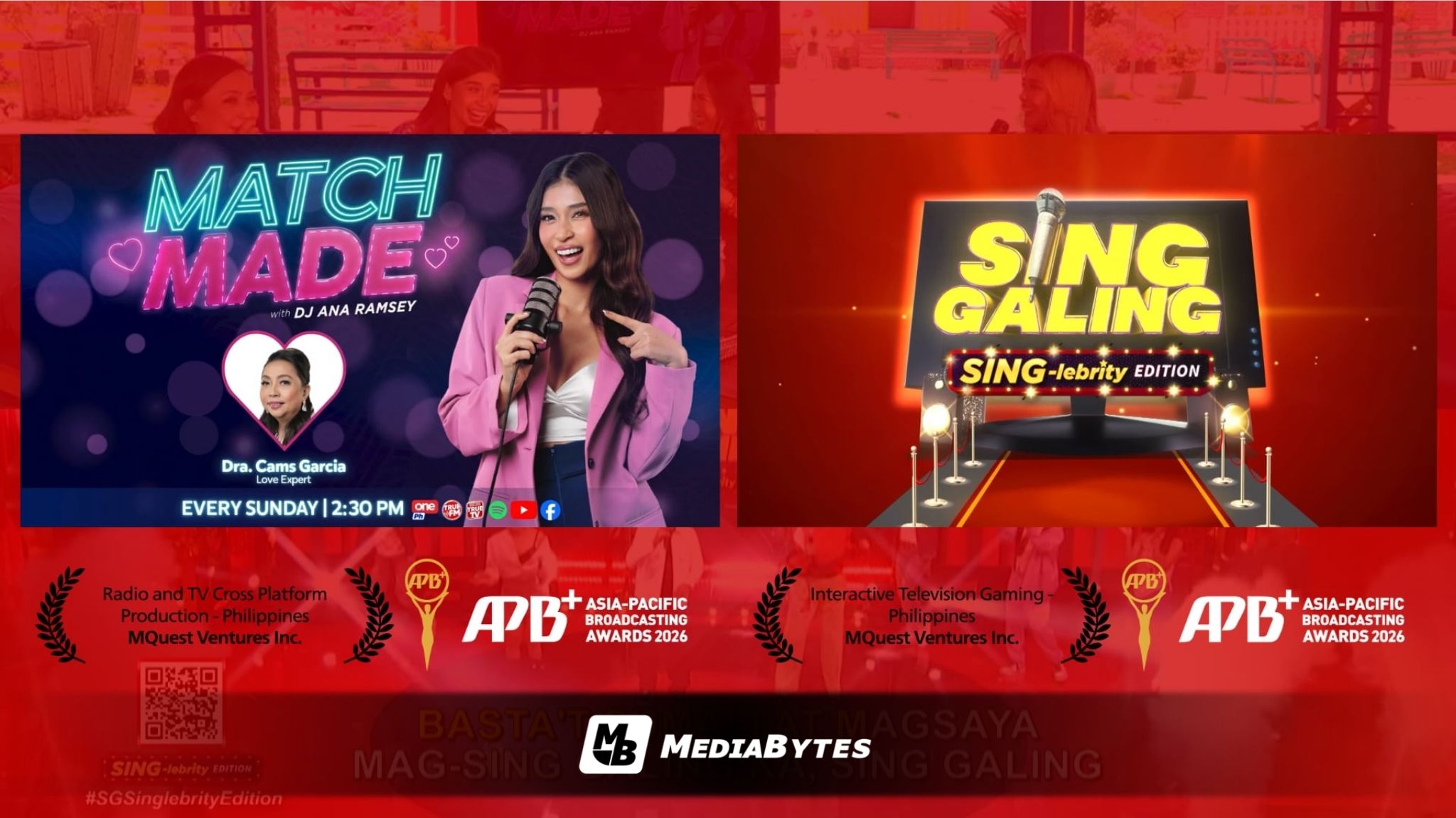 TV5’S MQUEST VENTURES BAGS TOP HONORS AT 2026 ASIA-PACIFIC BROADCASTING+ AWARDS