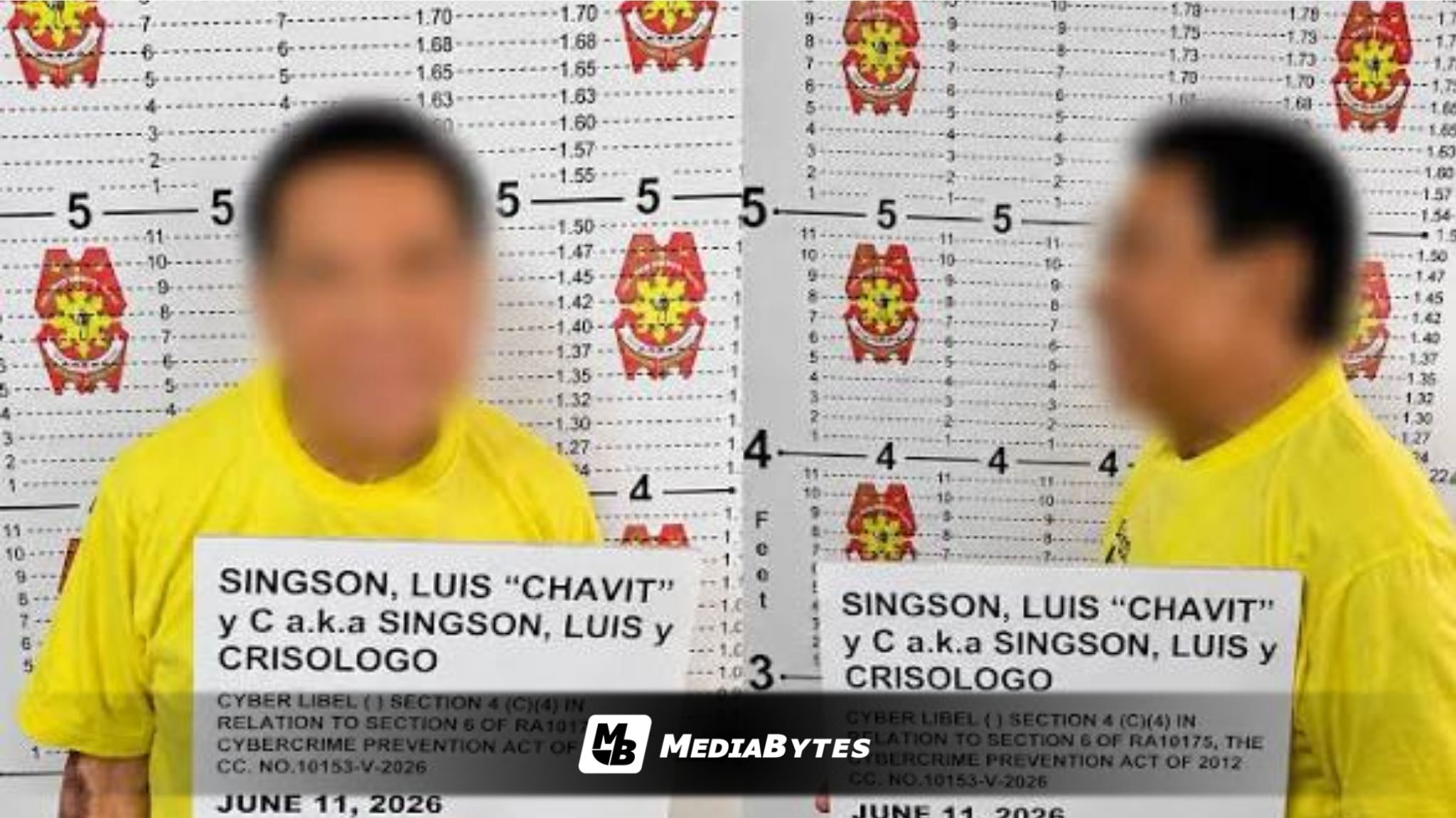 CHAVIT SINGSON ARRESTED OVER CYBERCRIME CHARGE, POSTS BAIL