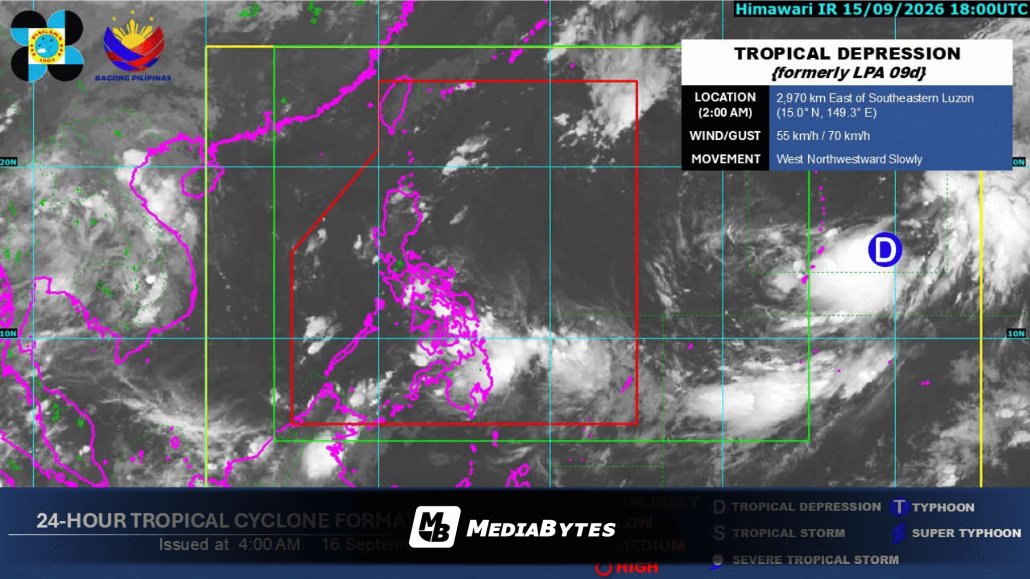 ITCZ TO BRING RAINS, THUNDERSTORMS OVER PARTS OF VISAYAS AND MINDANAO